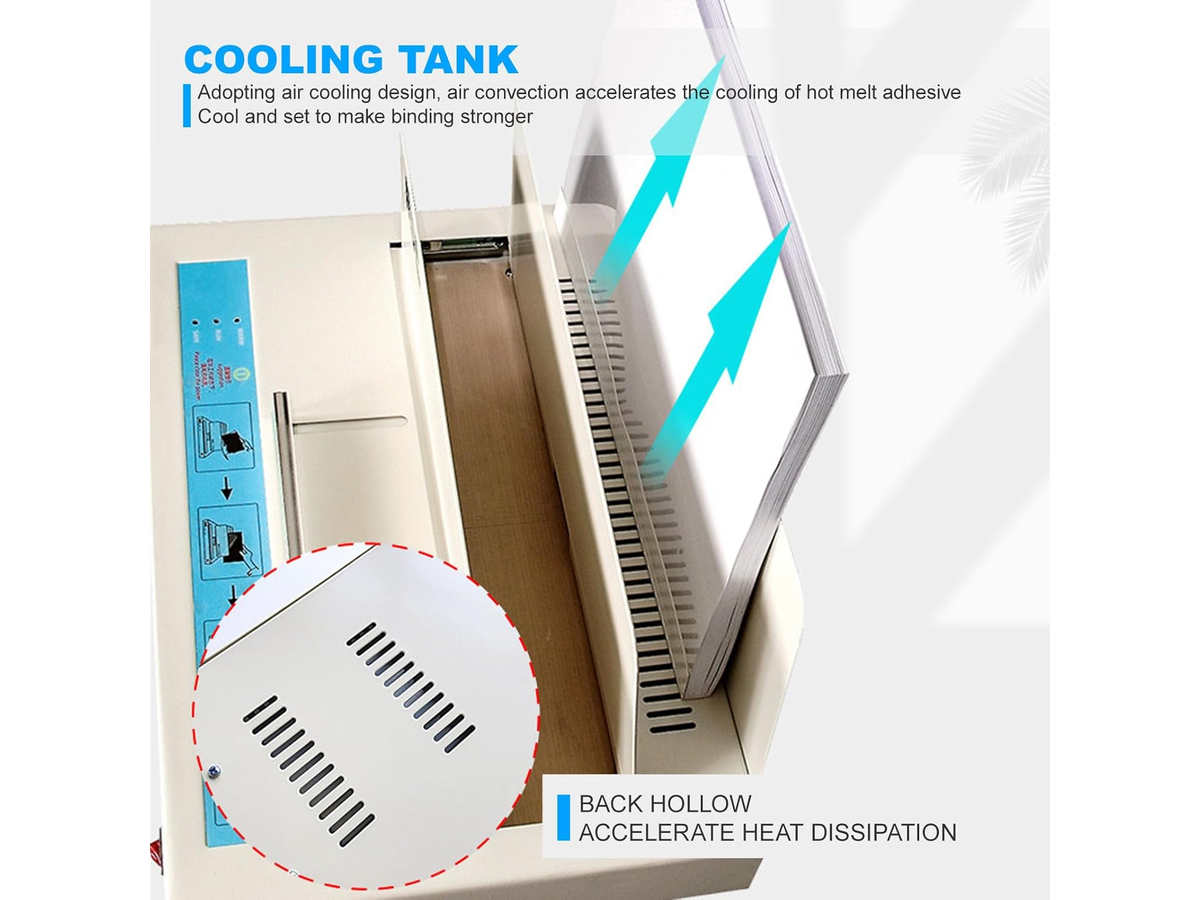 Thermal Binding Machine Electric Hot Melt Glue Book Binder