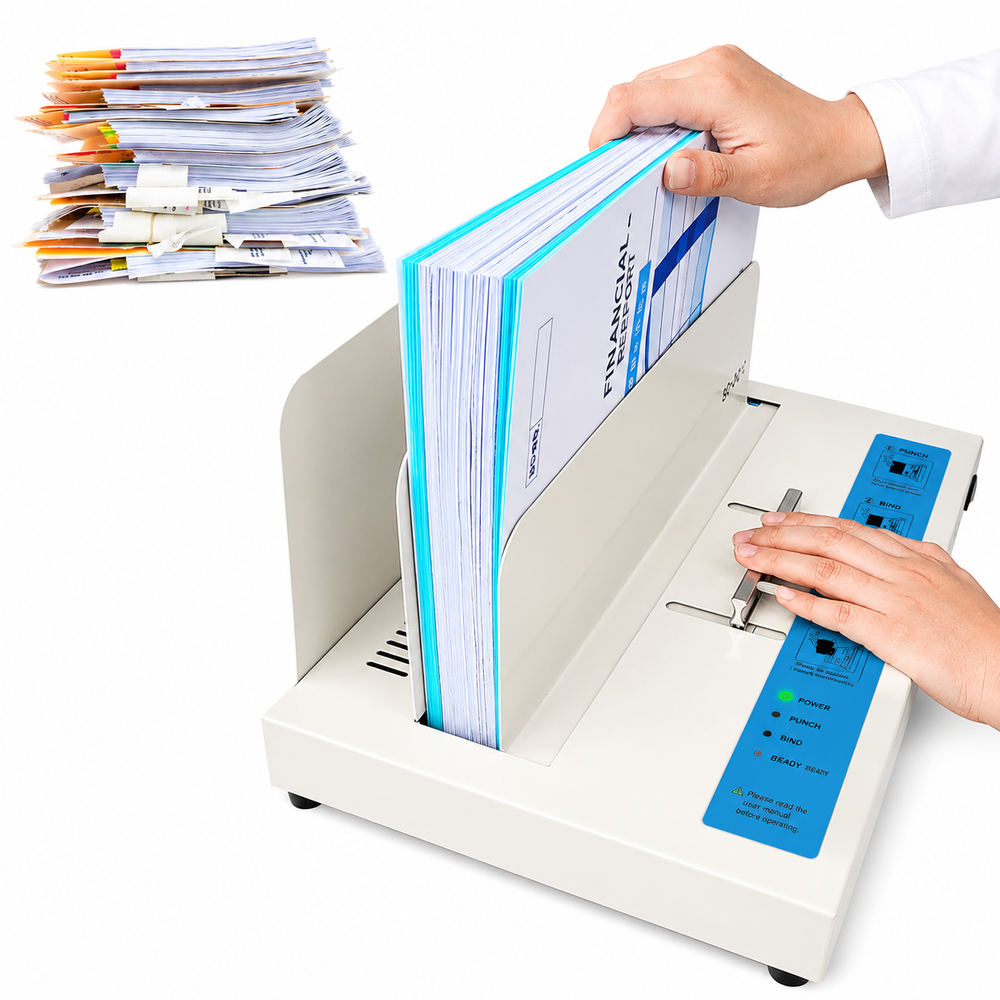 Thermal Binding Machine Electric Hot Melt Glue Book Binder