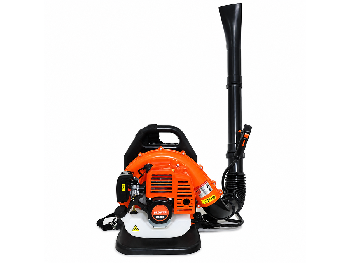 Petrol Backpack Leaf Blower 42.7cc 2 Stroke 1.25kW Garden Leaf Blower