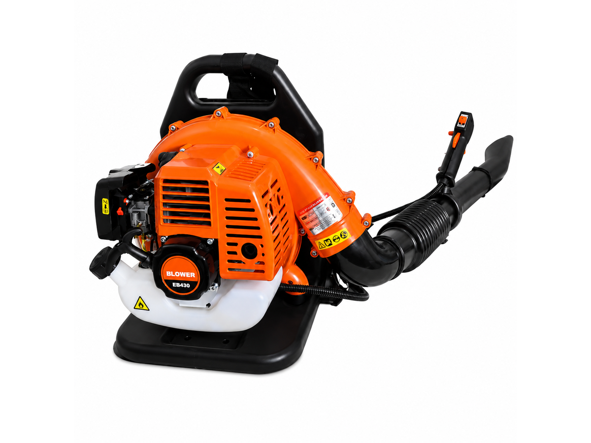 Petrol Backpack Leaf Blower 42.7cc 2 Stroke 1.25kW Garden Leaf Blower