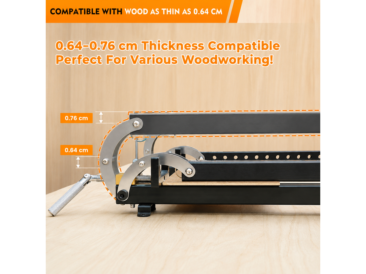 Panel Clamps 24 Inch 2 Pack 4 Way Pressure Steel Woodworking Clamps for Glue Up and Cabinet Projects