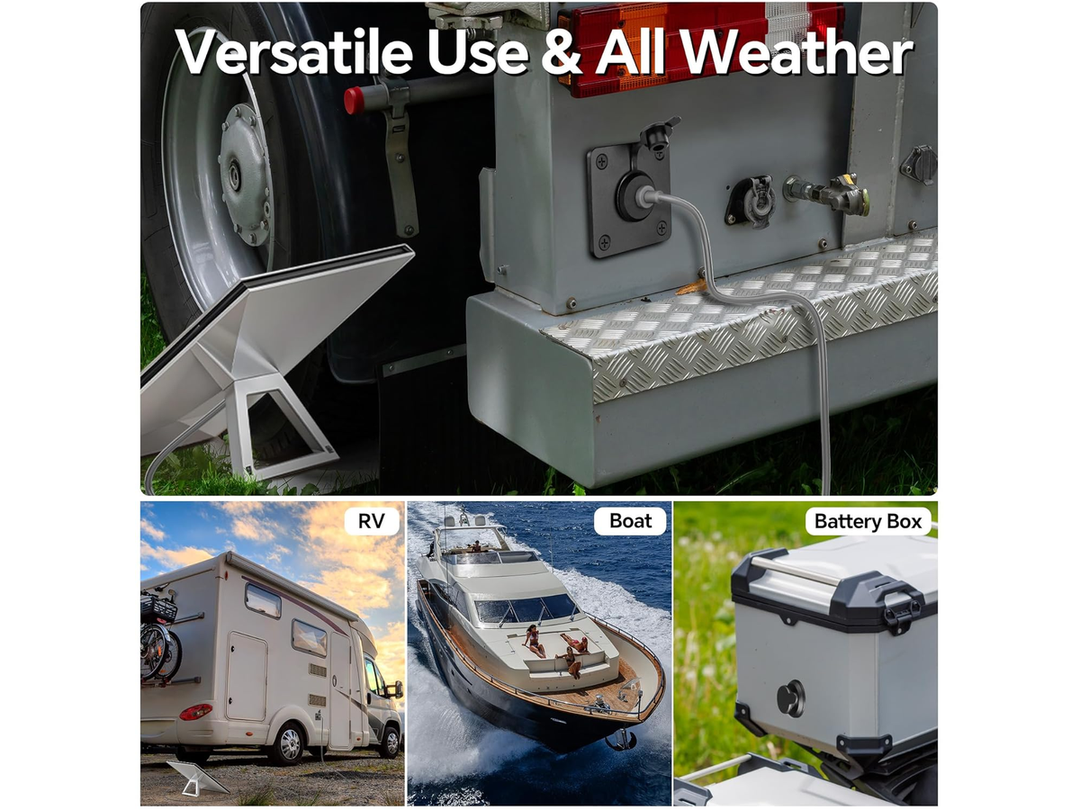 Waterproof DC Socket Passthrough for Starlink Mini