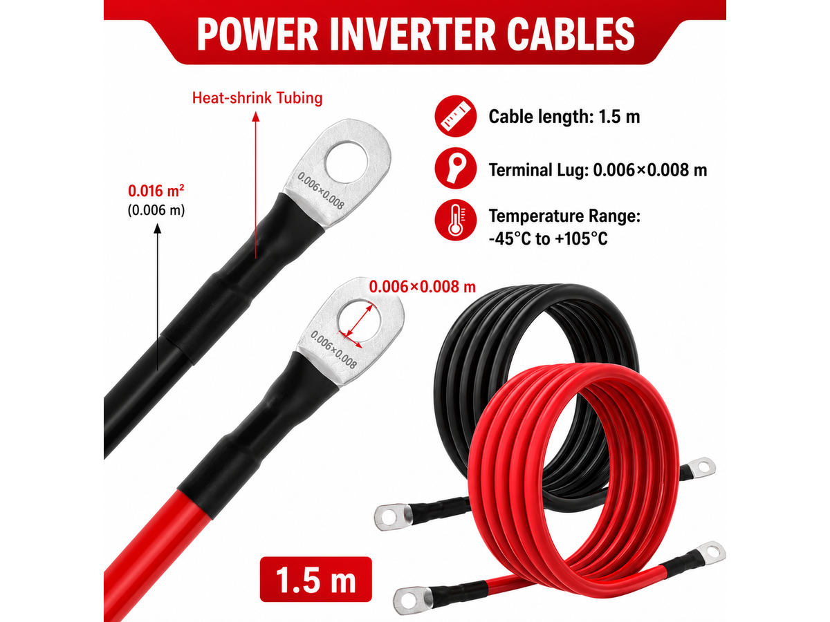 6 AWG Battery Cables