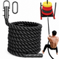 Heavy Duty Training Rope with Carabiner for Fitness and Strength Training