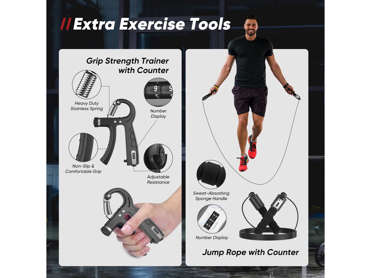Hanging Boxing Bag Kit 4FT Punching Bag Set with Gloves and Training Accessories