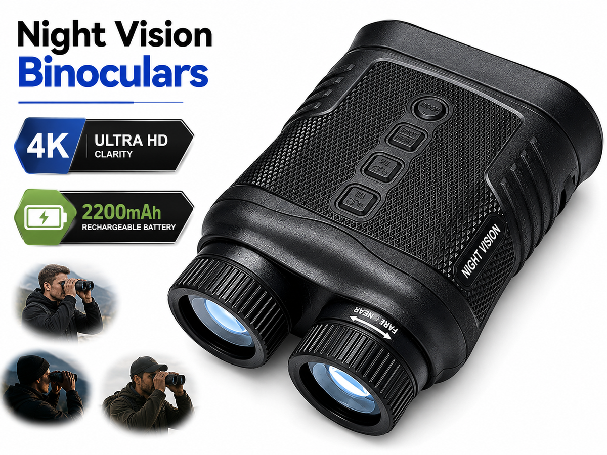 Night Vision Binocular Handheld 4K Infrared Telescope