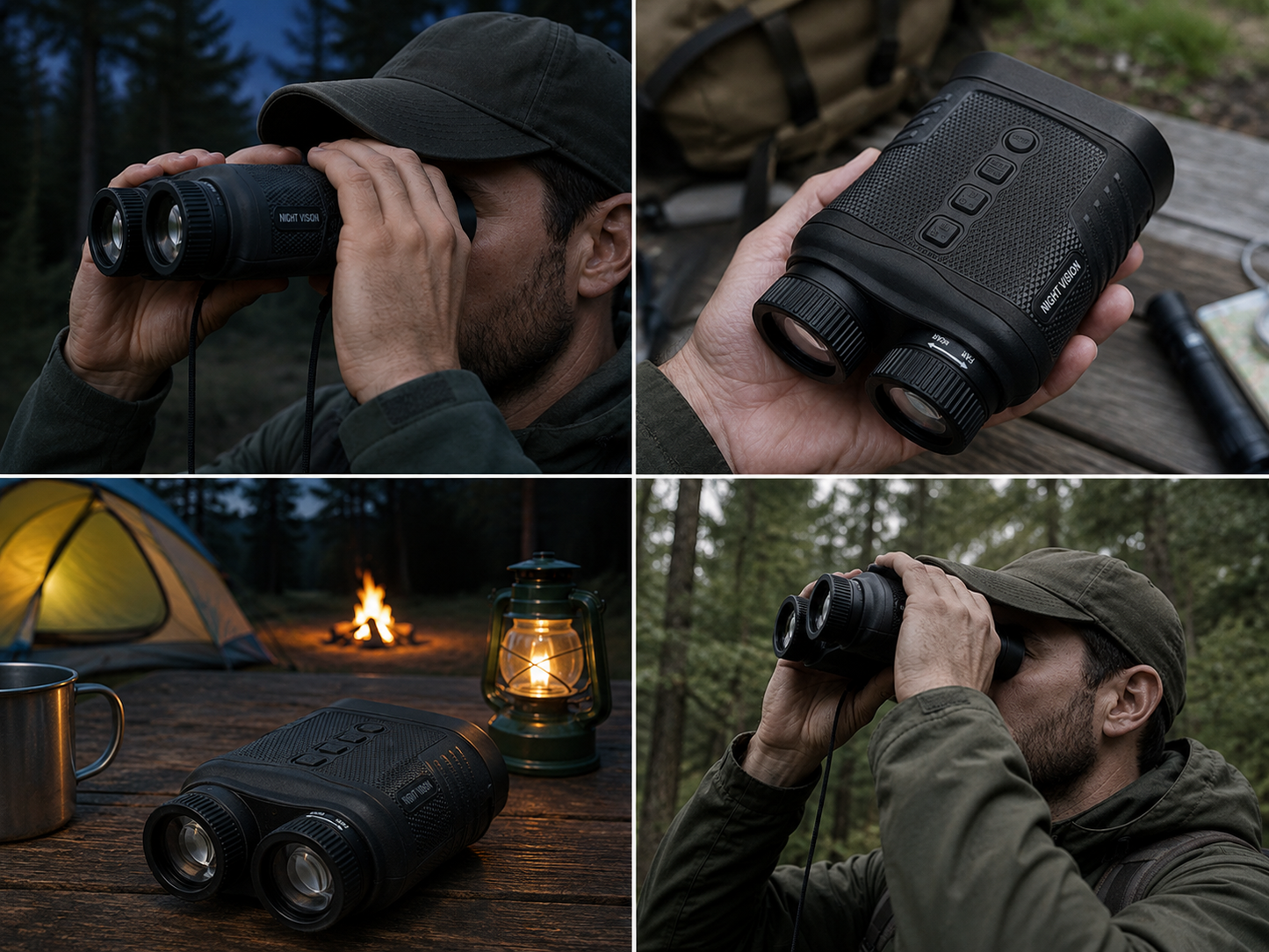 Night Vision Binocular Handheld 4K Infrared Telescope
