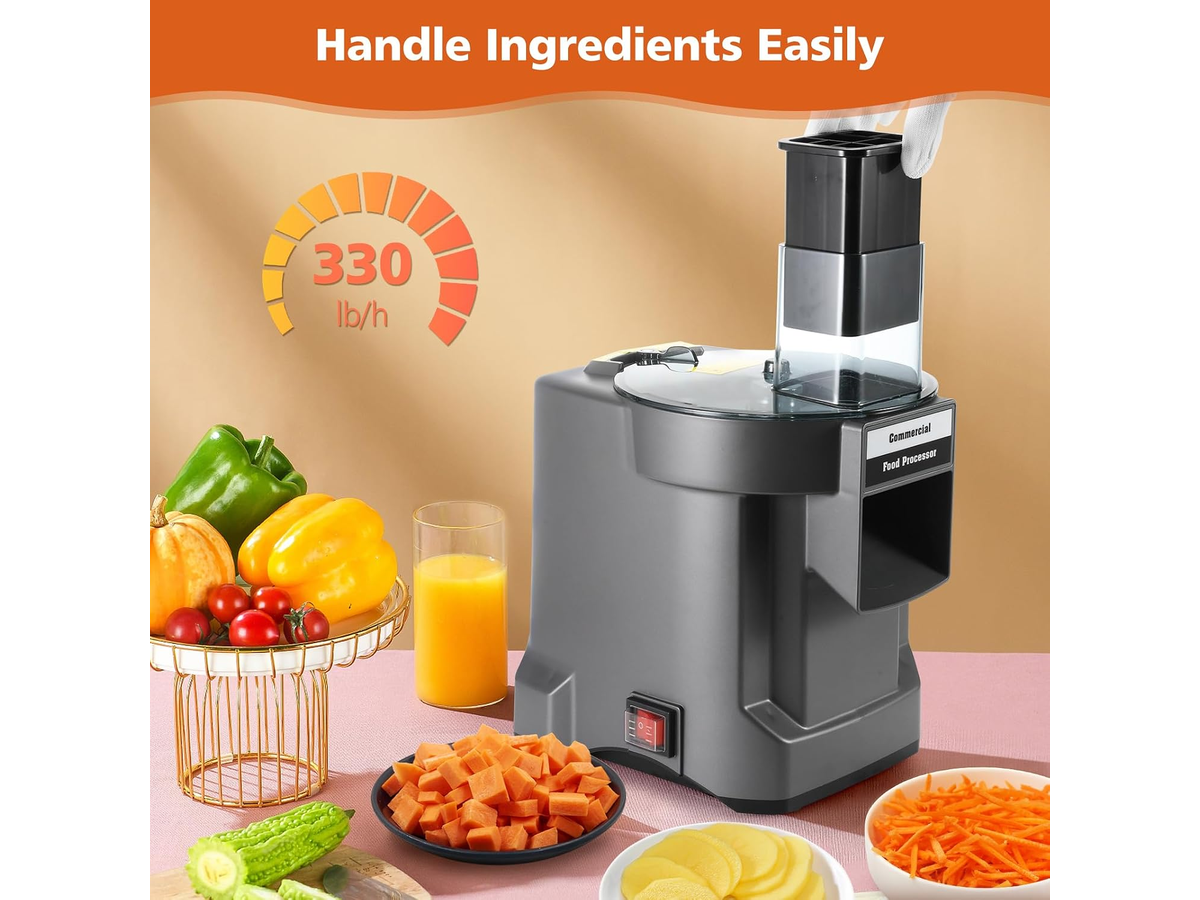 Electric Vegetable Chopper 3 in 1 Multifunction Vegetable Cutter Slicer