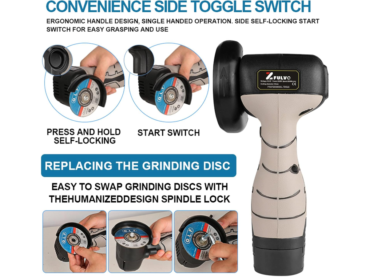 High Power Electric Angle Grinder Machine