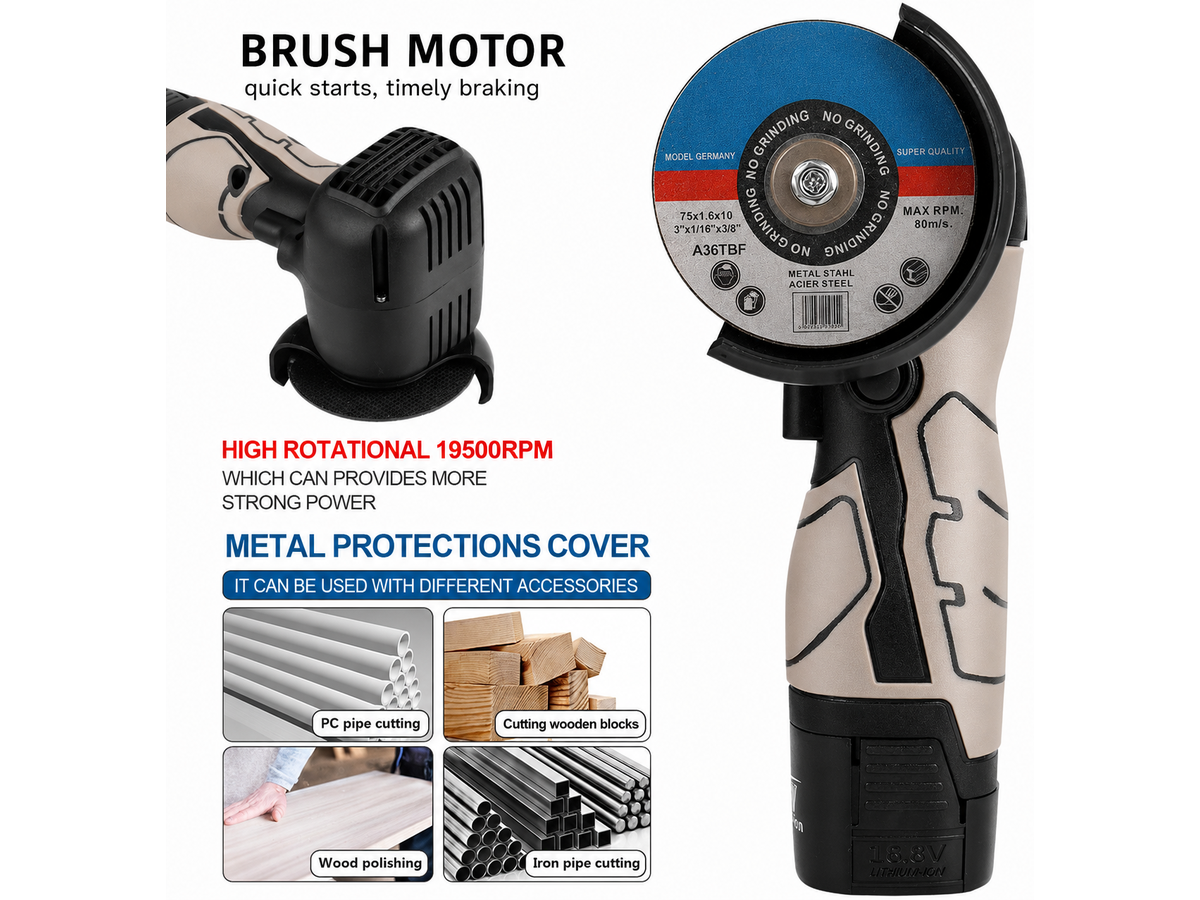 High Power Electric Angle Grinder Machine
