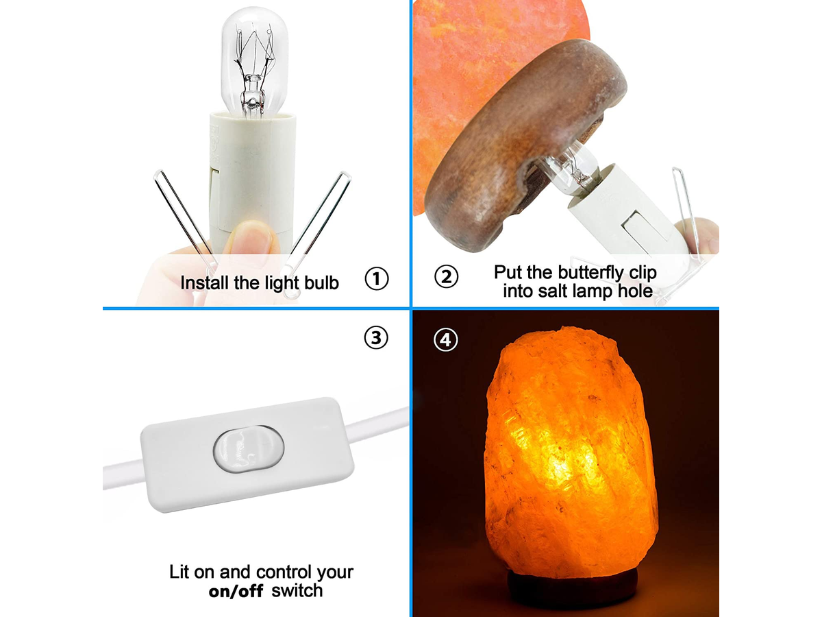 Salt Lamp Power Cord 1.8m