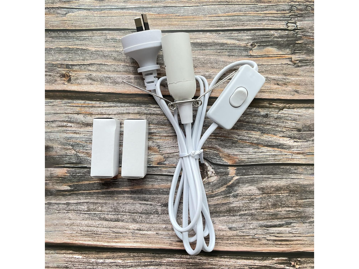 Salt Lamp Power Cord 1.8m