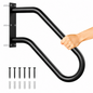 Wall Mount Handrail for Outdoor Steps U Shaped Stair Safety Grab Bar