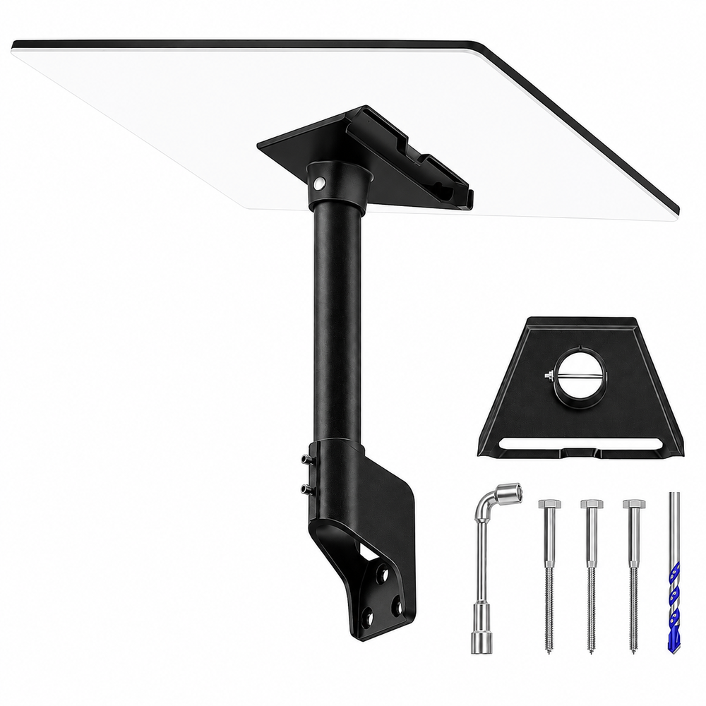 Starlink Gen 3 Mount 360 Degree Adjustable Wall Roof Eave Mount for Starlink V3 4 4X