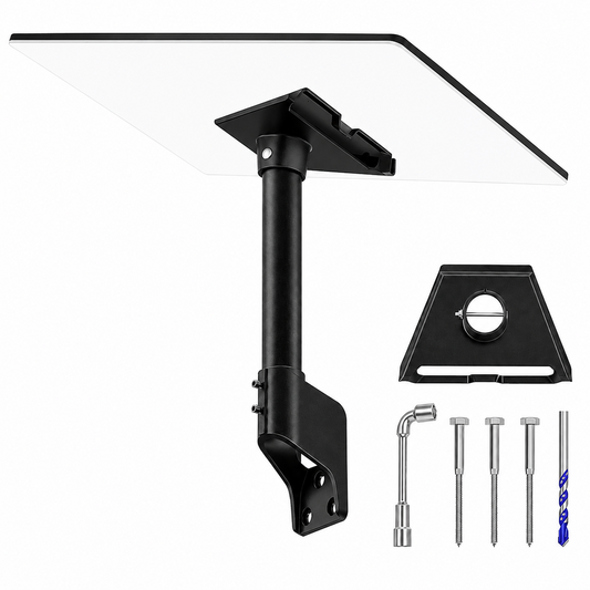 Starlink Gen 3 Mount 360 Degree Adjustable Wall Roof Eave Mount for Starlink V3 4 4X