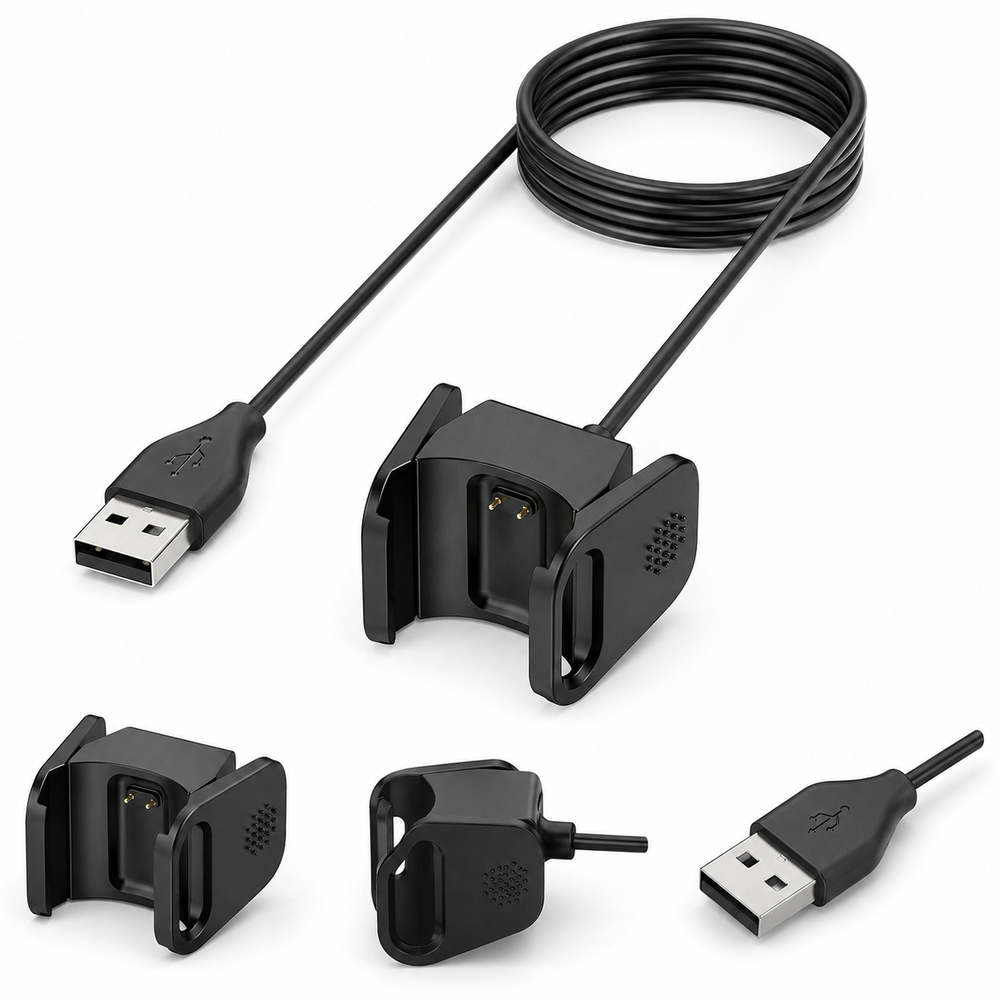 USB Charging Cable for Fitbit Charge 3 and Charge 4