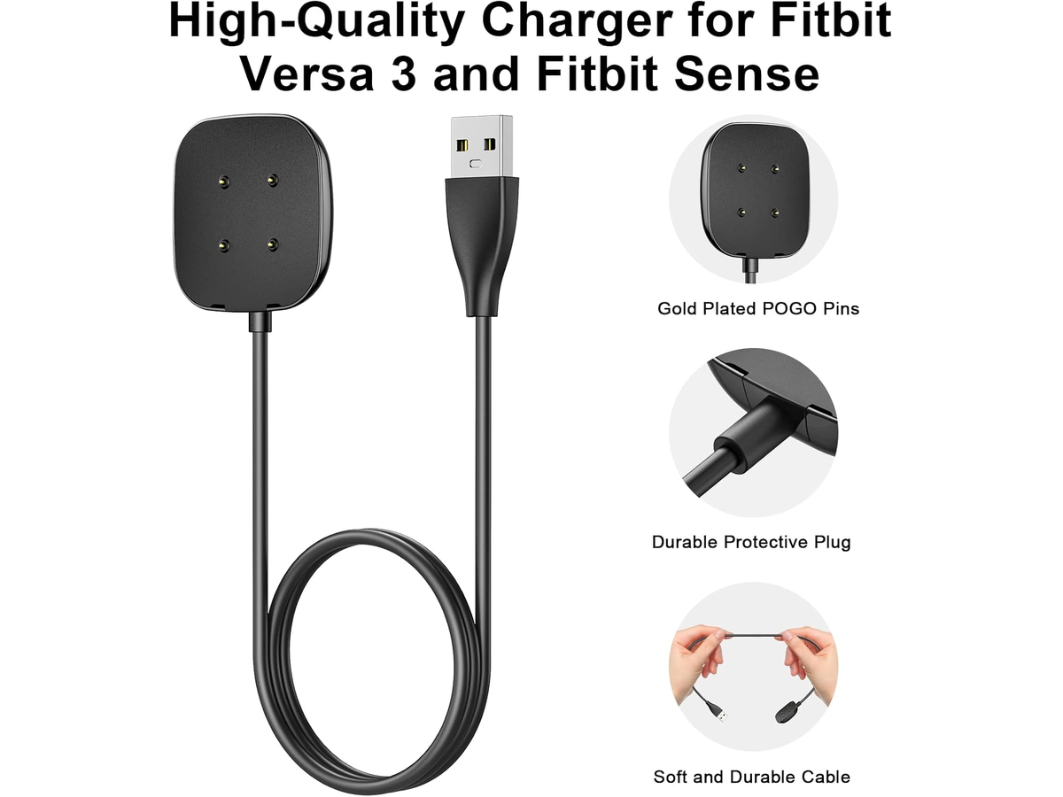 Magnetic Charger for Fitbit Versa