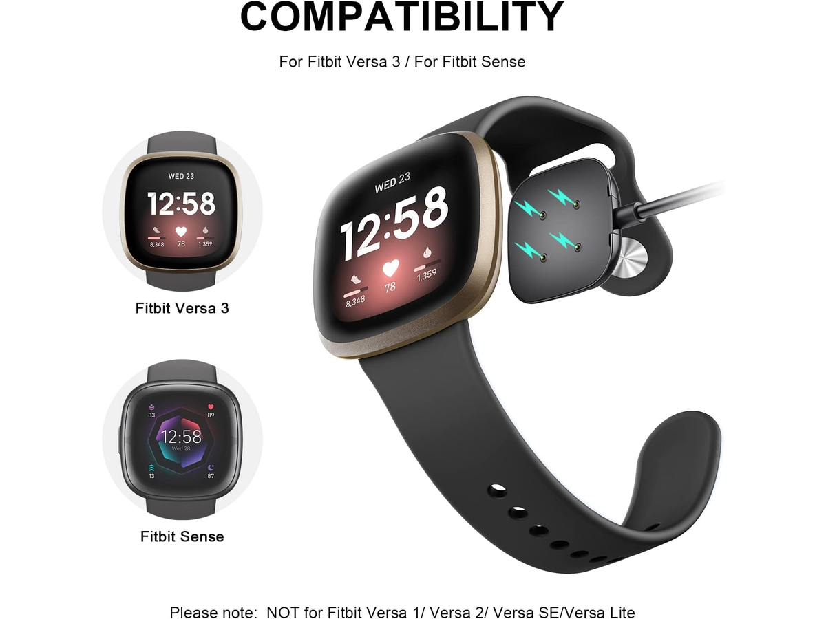 Magnetic Charger for Fitbit Versa