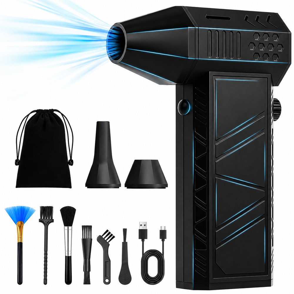 Cordless Electric Air Duster Turbo Blower Rechargeable