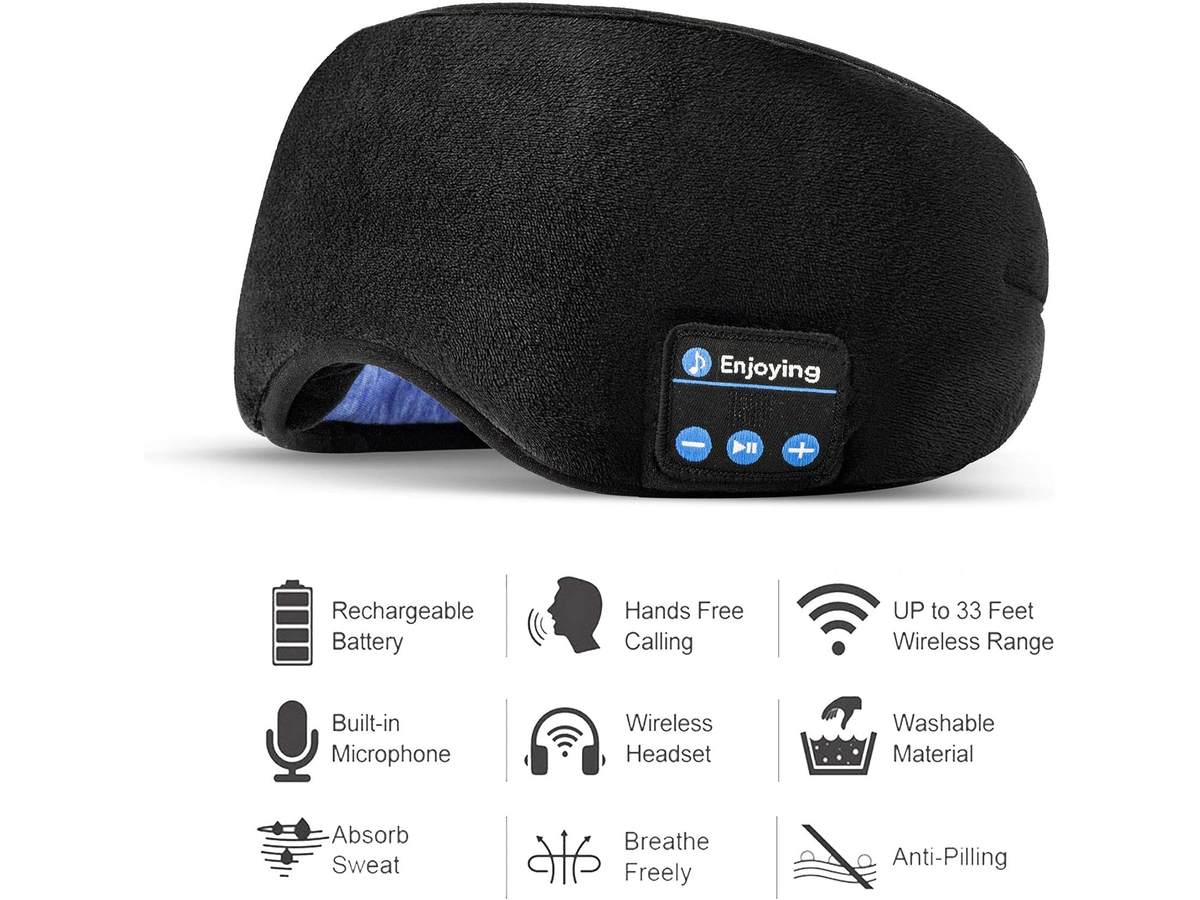 Sports Headband Bluetooth Sleep Headphones Headset