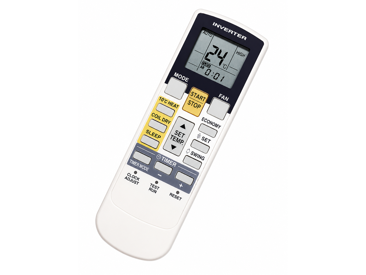 Fujitsu Air Conditioner Remote Control Replacement AR RAE1E IR Wireless AC Remote