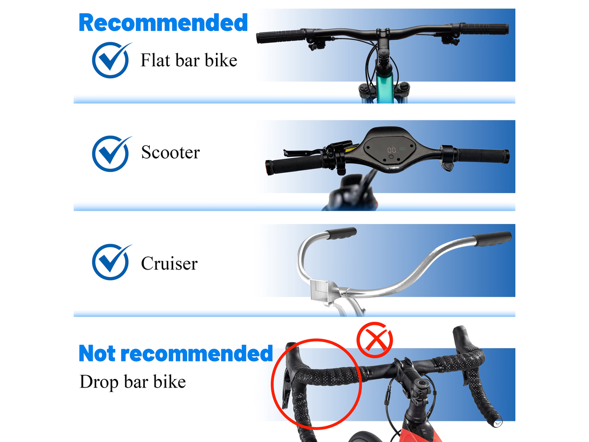 Bicycle Rearview Mirror 2 Pack 360 Degree Adjustable Wide Angle Mirrors