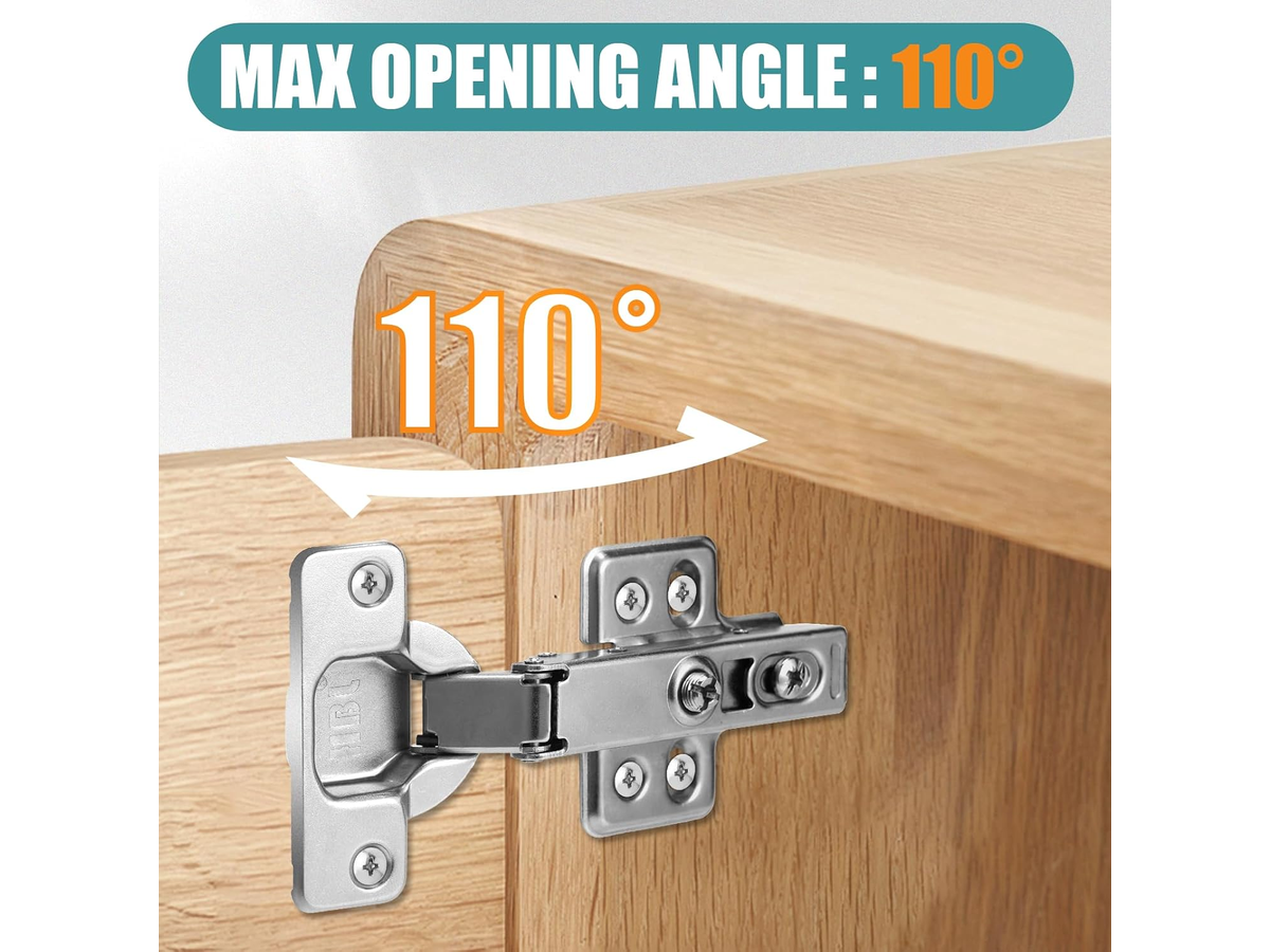 Soft Close Cabinet Hinges 4 Pack