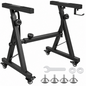 Adjustable Keyboard Stand Z Frame with Wheels