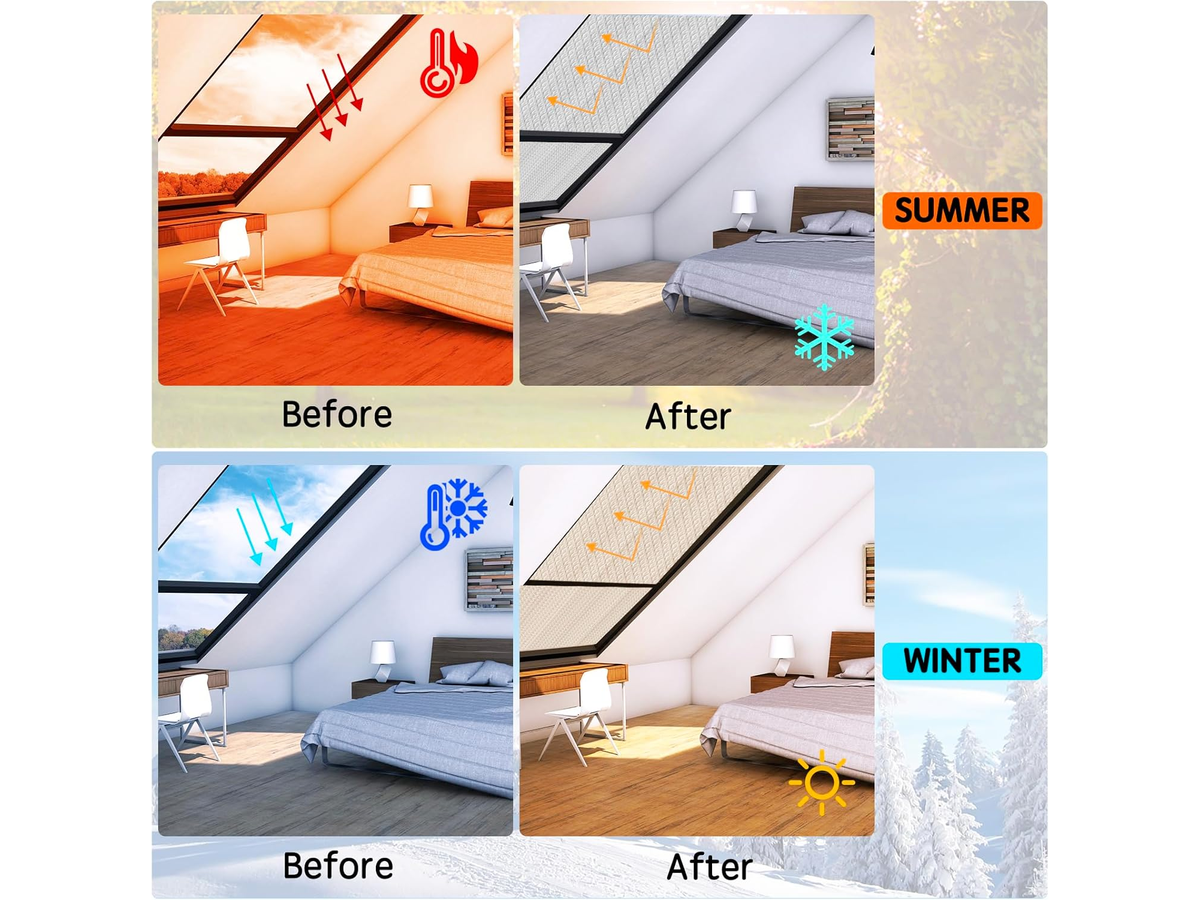 Double-Layer Aluminum Bubble Foil Insulation 10M