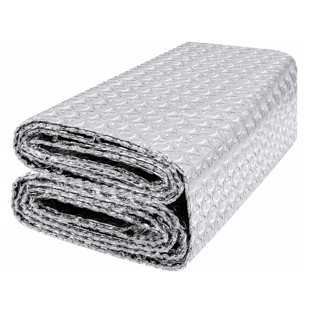 Double Layer Aluminium Bubble Foil Insulation (10mx1.2m)