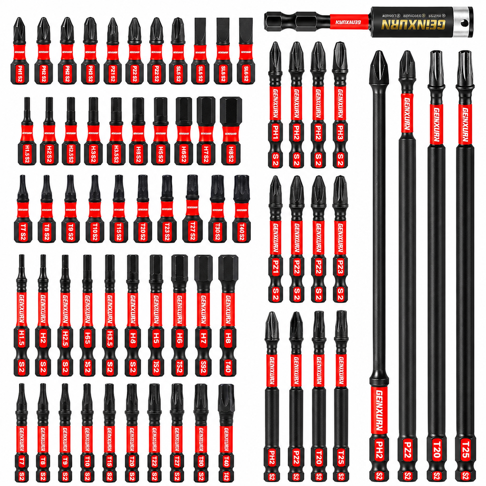 Impact Screwdriver Bits Set