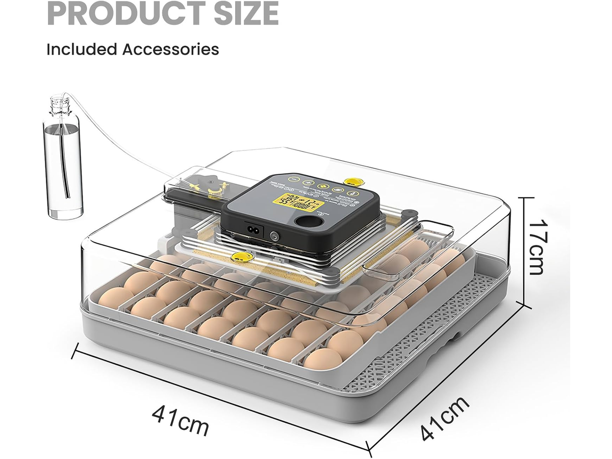 Egg Incubator 48 Egg Automatic Turning Hatcher