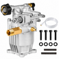 Horizontal Water Blaster Pump 3400 PSI 2.5 GPM Replacement Pump with 3/4 Inch Shaft