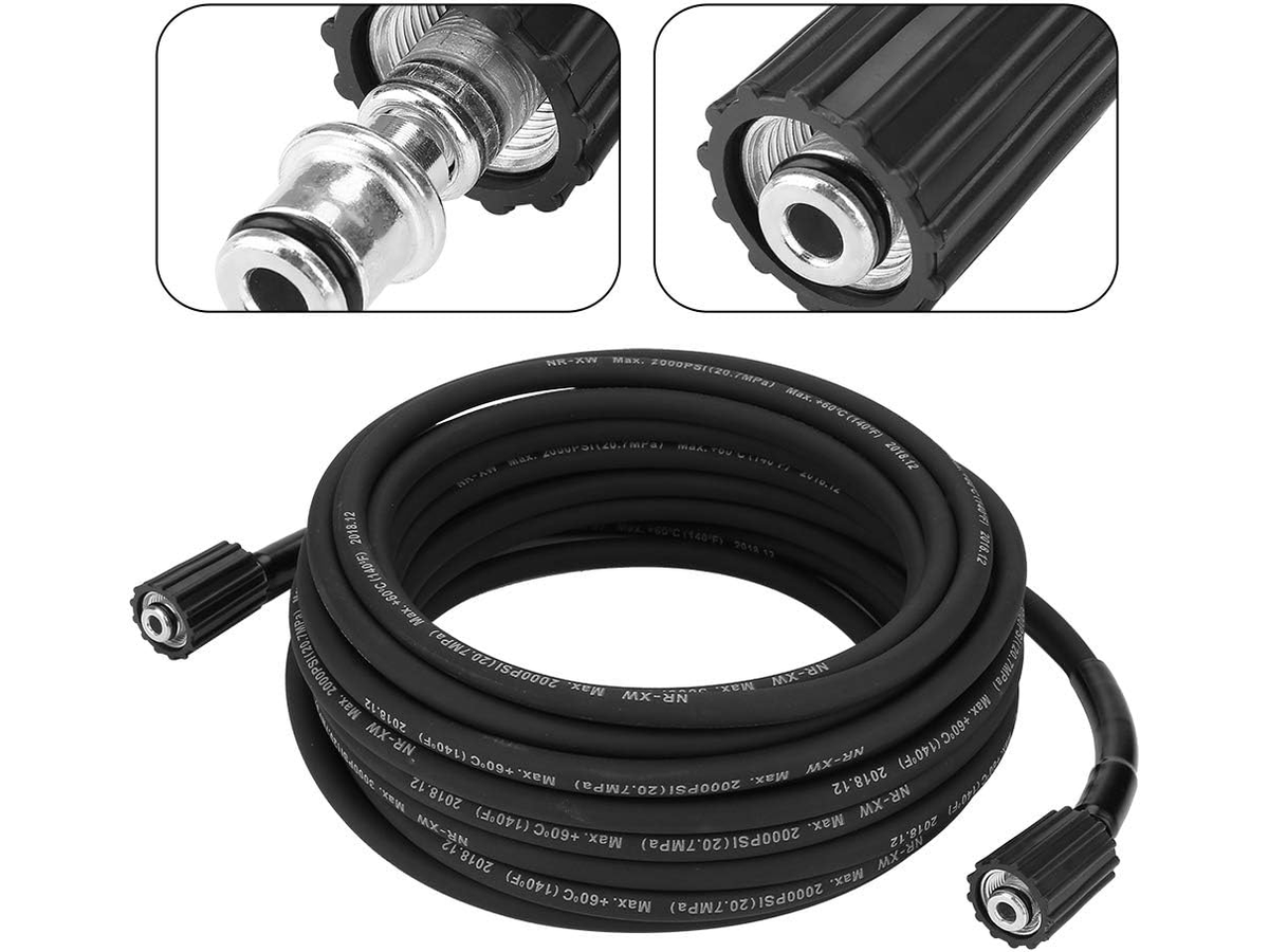 Pressure Washer Replacement Hose 15M Heavy Duty M22 Hose