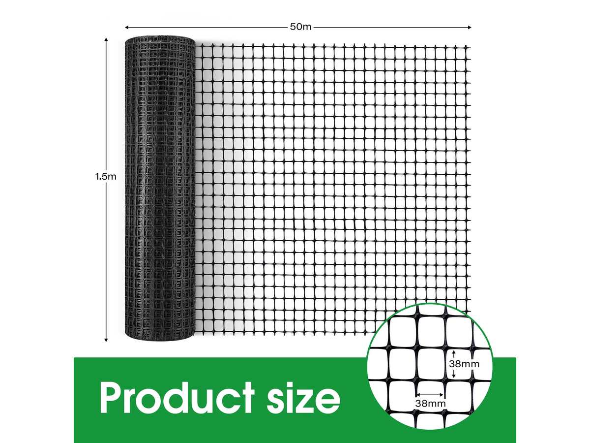 Plastic Mesh Barrier