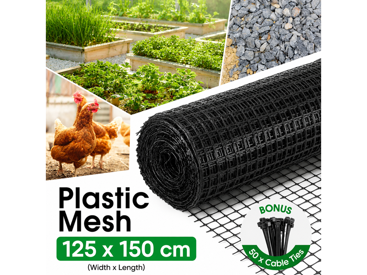 Plastic Mesh Barrier