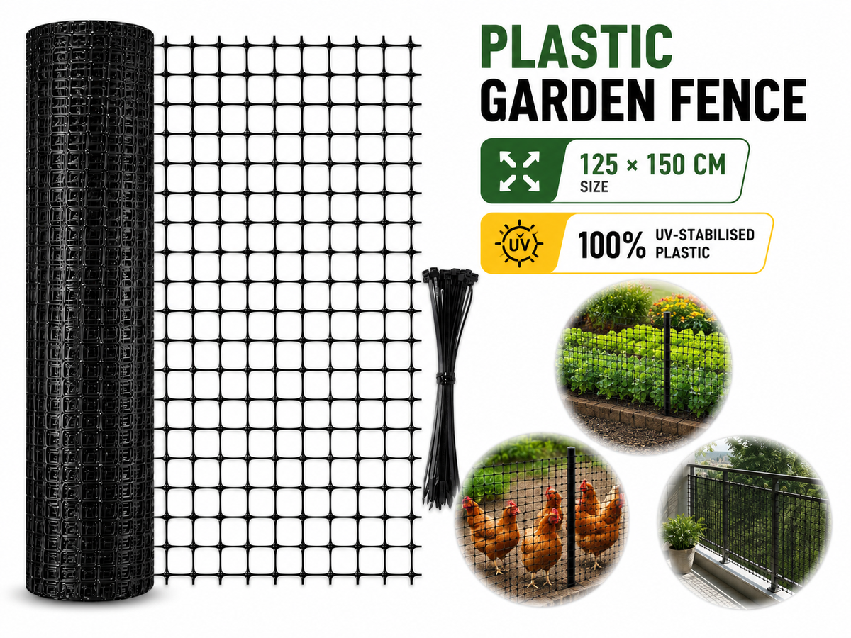 Plastic Mesh Barrier