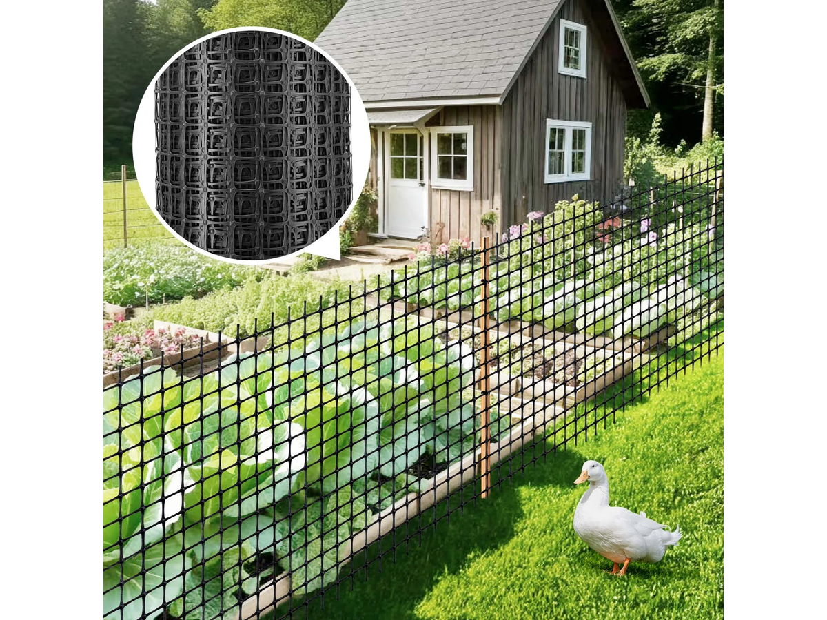 Plastic Mesh Barrier