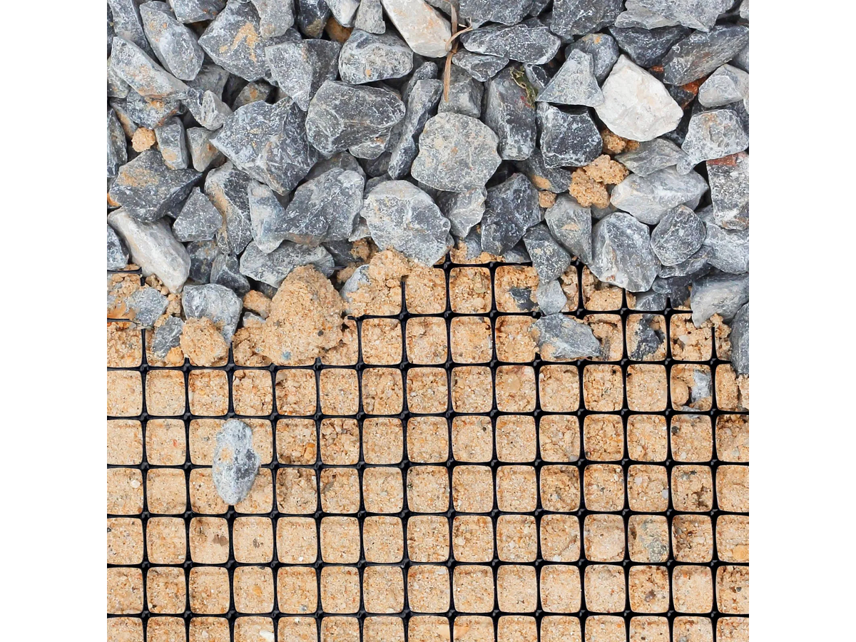 Plastic Mesh Barrier