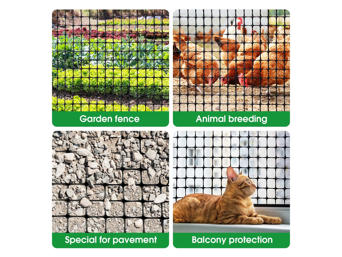 Plastic Mesh Barrier
