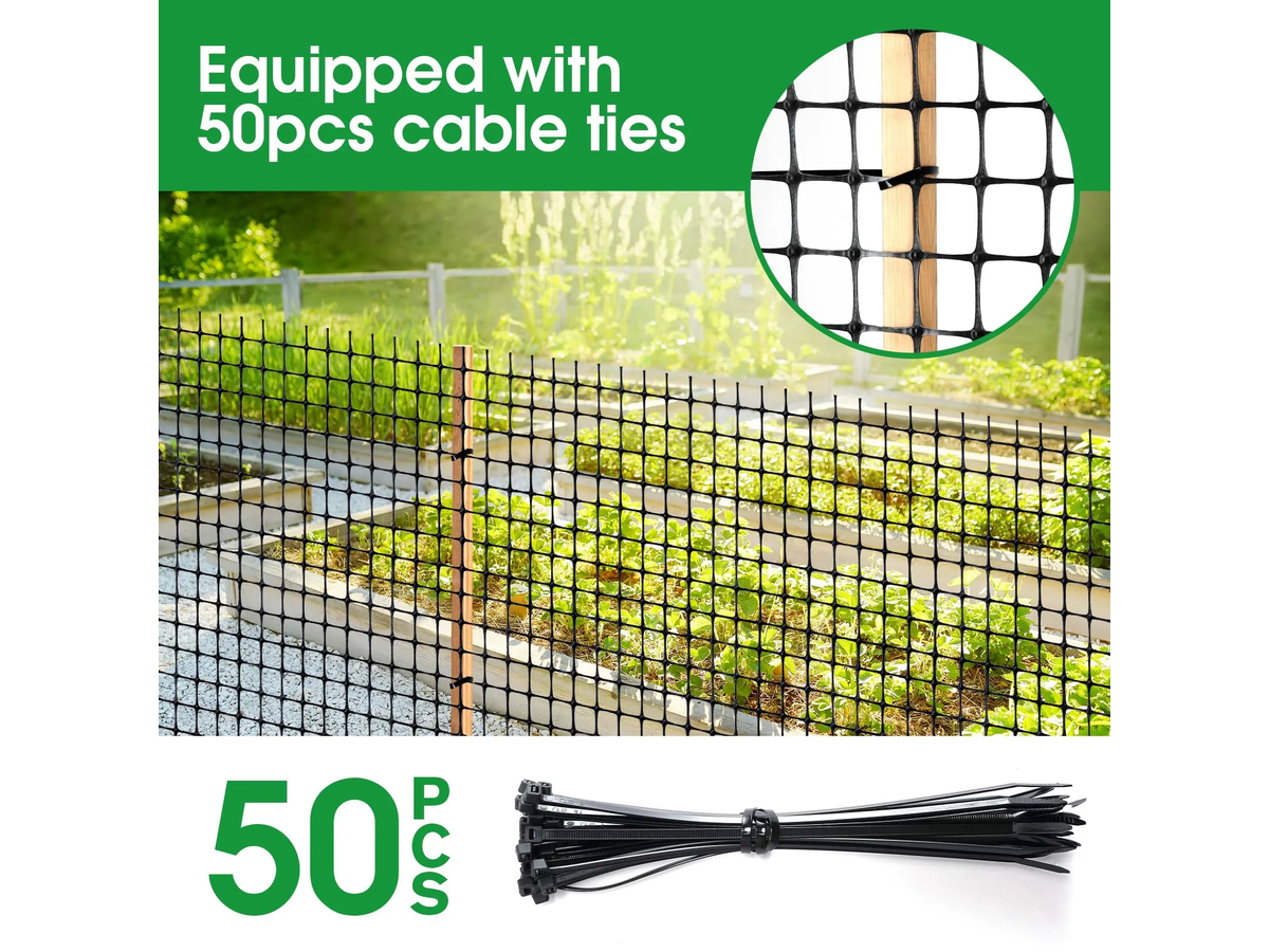 Plastic Mesh Barrier