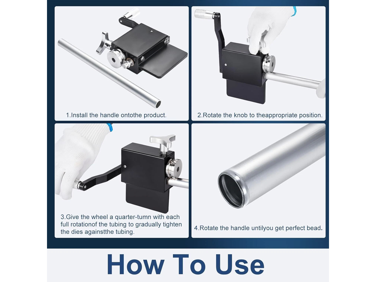 5/8 Inch Tube Bead Roller Pipe Beader Tool
