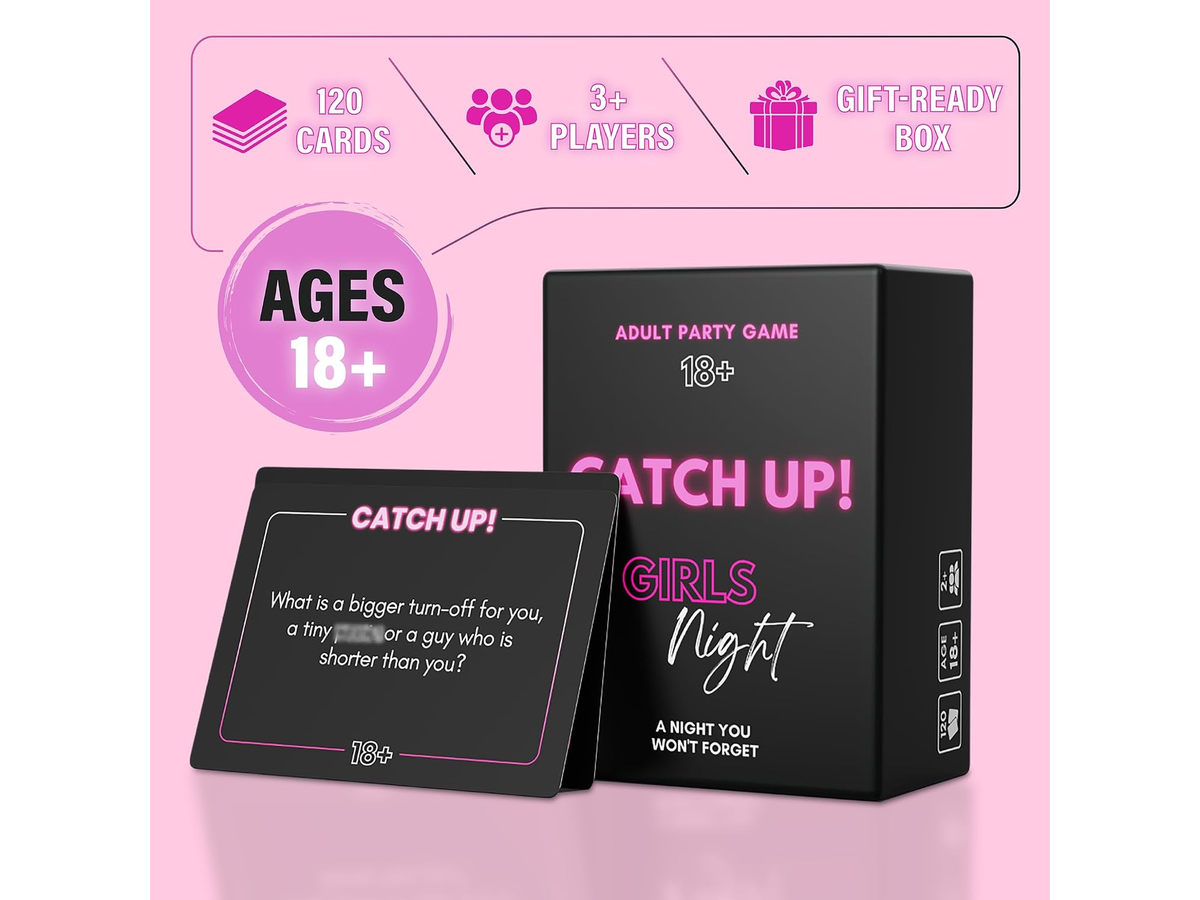 Girls Night Card Game 18+ Conversation Cards Party Game