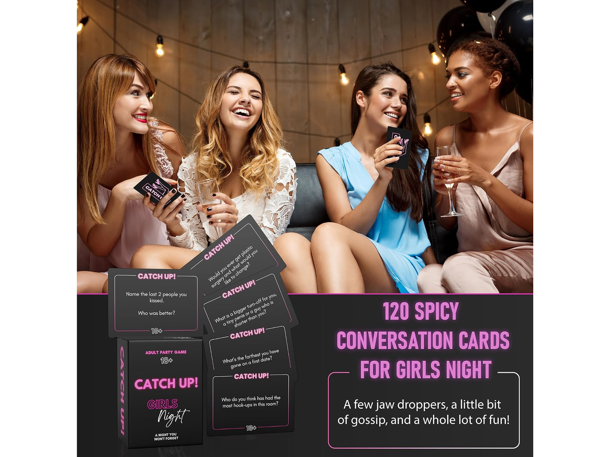 Girls Night Card Game 18+ Conversation Cards Party Game