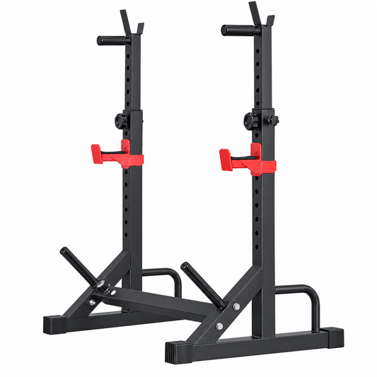 Adjustable Squat Rack Home Gym Strength Training Stand