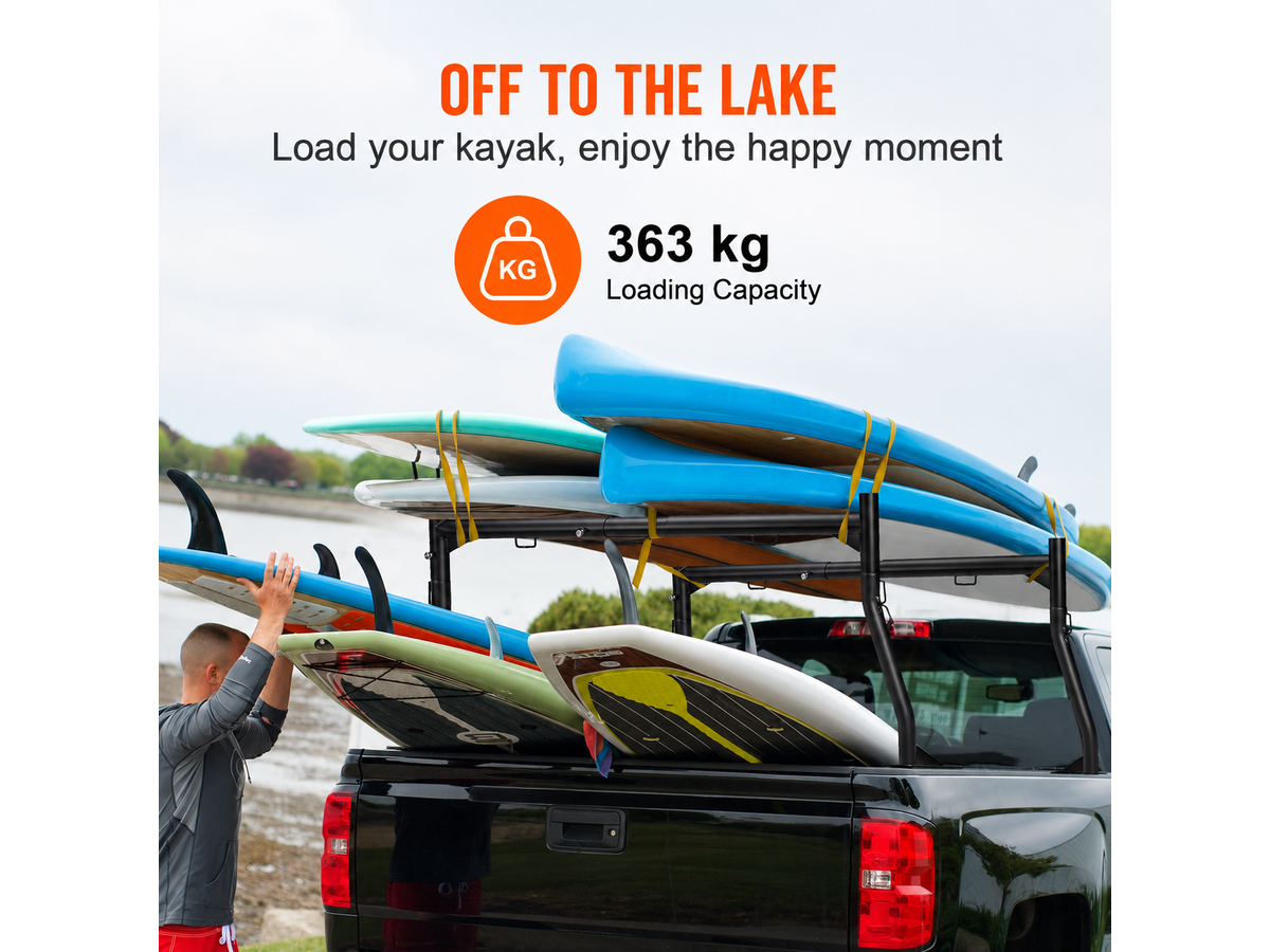 Truck Bed Rack Heavy Duty Adjustable Pickup Rack