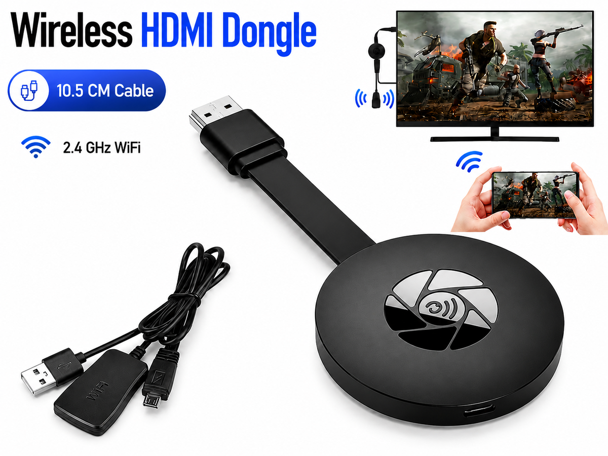 Wireless HDMI Dongle Display Adapter Miracast AirPlay DLNA