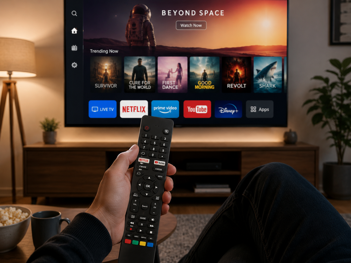 VEON TV Remote Replacement RC-NZ Smart 4K UHD Android TV