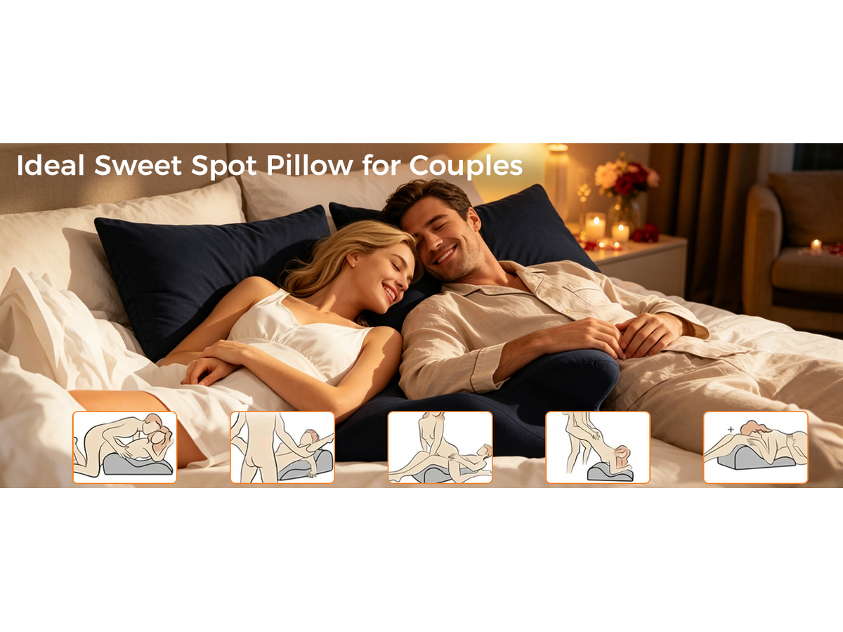 Sweet Spot Pillow Wedge Pillow 27° Memory Foam Support Pillow