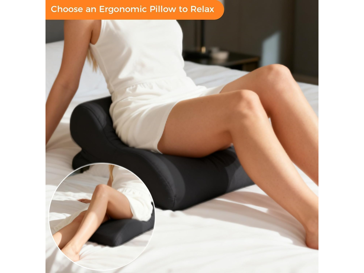 Sweet Spot Pillow Wedge Pillow 27° Memory Foam Support Pillow